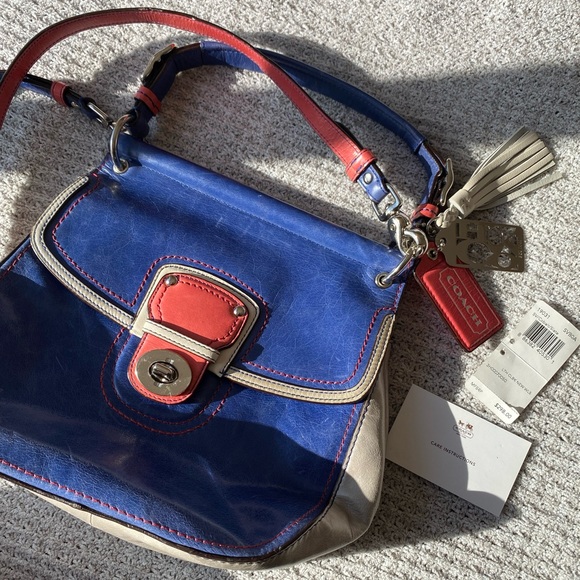 Vintage COACH Violet/Pink Crossbody 💜 - Picture 11 of 14